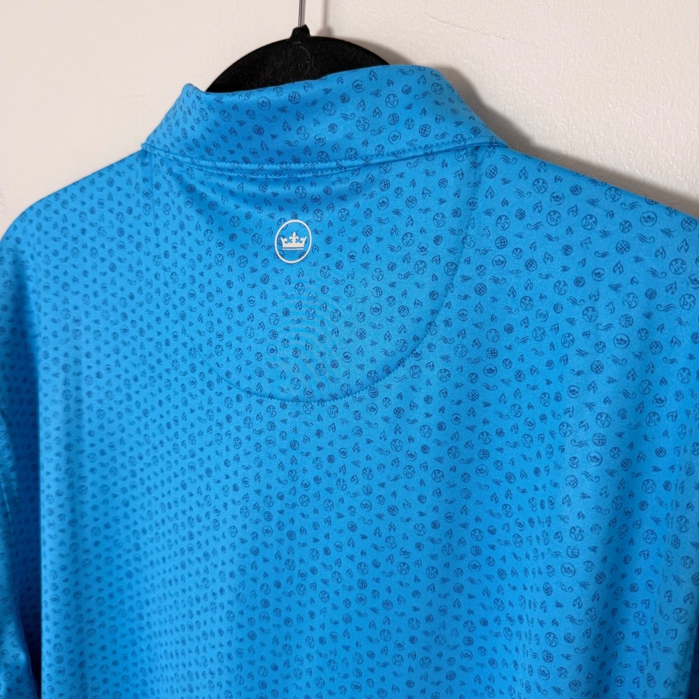 Peter Millar Crown Sport Summer Comfort Golf Polo Shirt (LG) NEW Lightweight - Picture 15 of 16